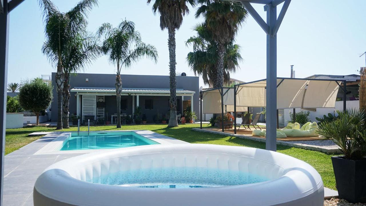Dependance In Villa Con Piscina Siraküza Dış mekan fotoğraf
