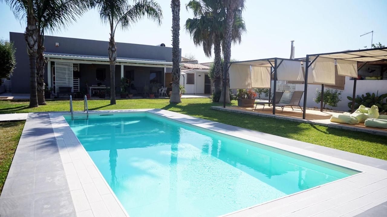 Dependance In Villa Con Piscina Siraküza Dış mekan fotoğraf